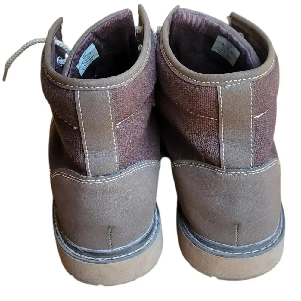 Sperry Rudder Chukka Boots Brown Lace Up Boat Shoes Boys Size 7
